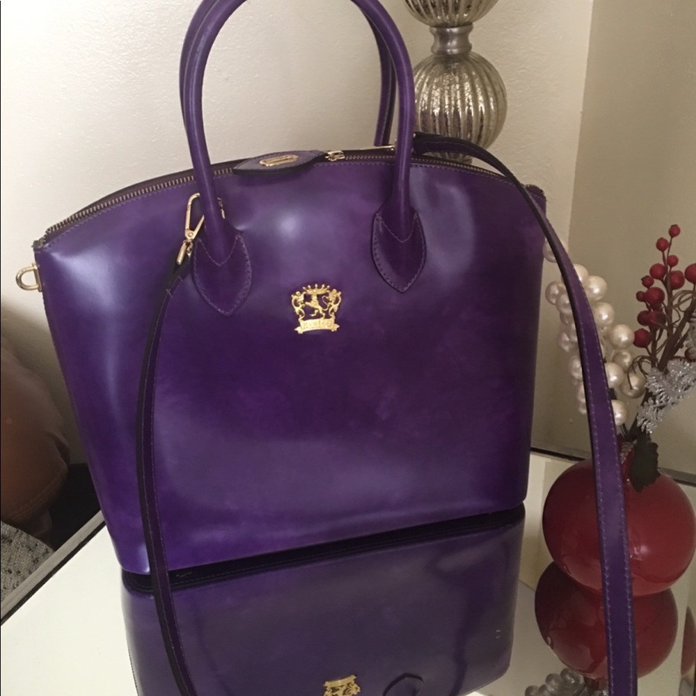 Pratesi leather bag made in Italy